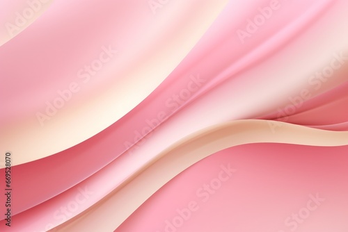 Abstract pink color with curve line ant gold strip.