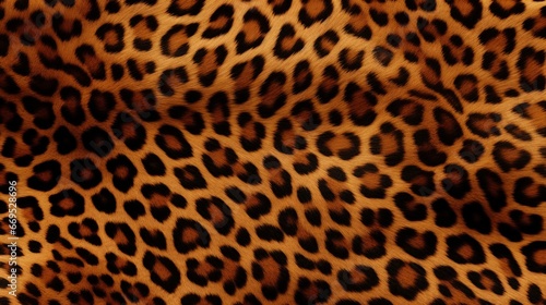 Seamless leopard pattern, jaguar pattern, leopard texture, animal skin, animal fur © HN Works