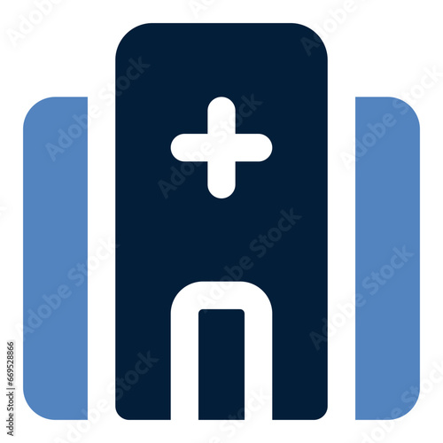 Hospital duo tone icon