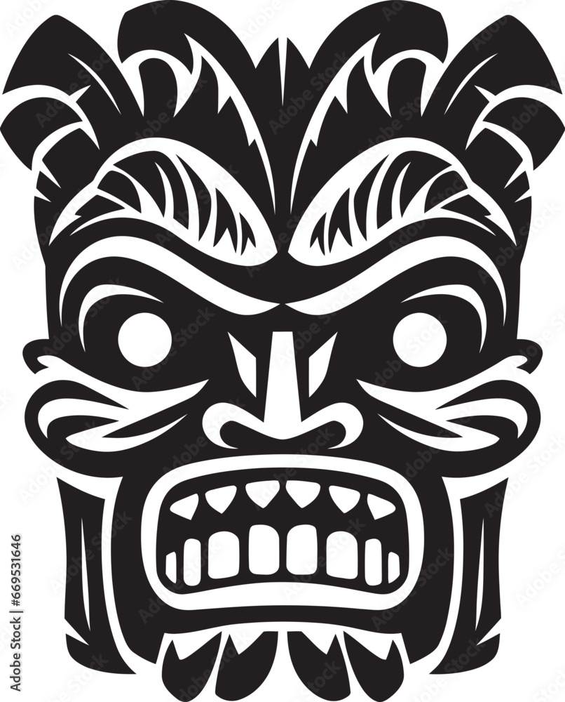 Simplistic Art of Tradition Black Vector Emblem Emblematic Serenade of Totem Heritage Monochrome Mask Emblem Simplistic Art of Tradition Black Vector Emblem Emblematic Serenade of Totem Heritage Monochrome Mask Emblem