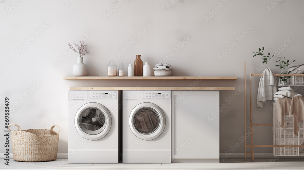 washing machine in the kitchen washing machine in the kitchen