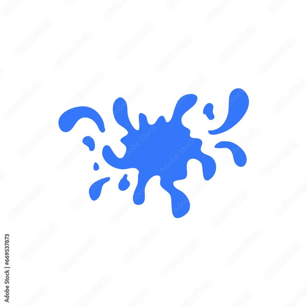 Colorful paint splatters.Paint splashes set. Colorful paint splatters.Paint splashes set.