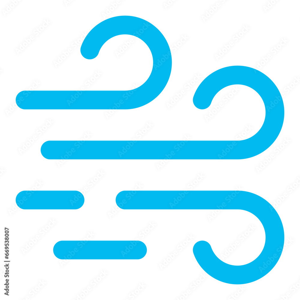 Wind flat icon Wind flat icon