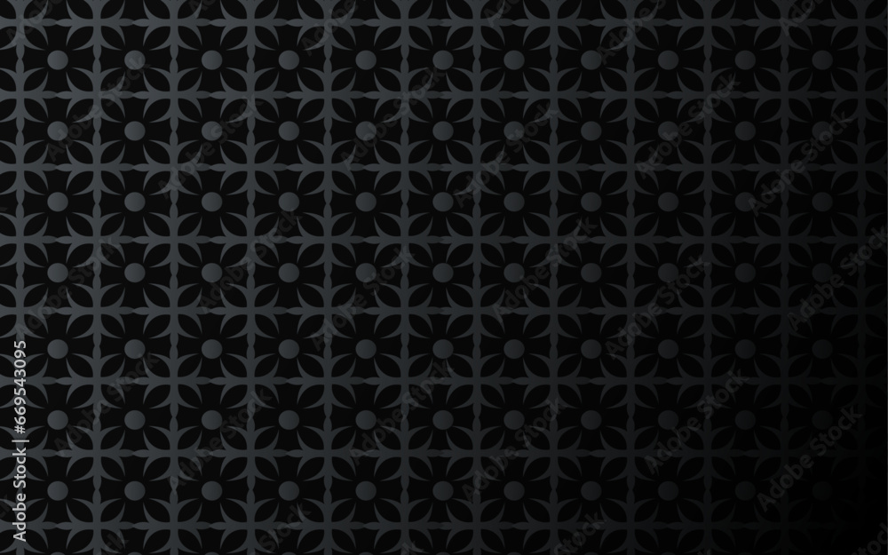 Abstract black gradient dark dotted vector background Abstract black gradient dark dotted vector background