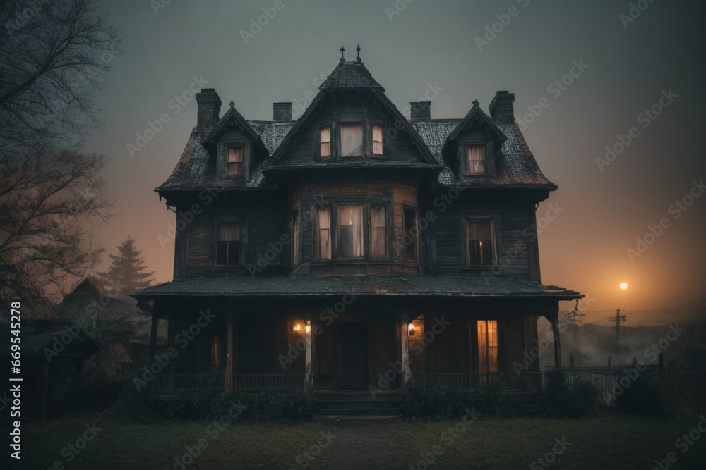 Old Horror house Wallpaper download