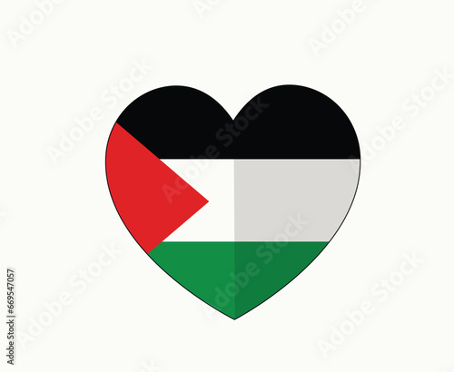 Palestine Flag Heart Emblem Middle East country Icon Vector Illustration Abstract Design Element Free Download Palestine Flag Heart Emblem Middle East country Icon Vector Illustration Abstract Design Element - GFXLoad
