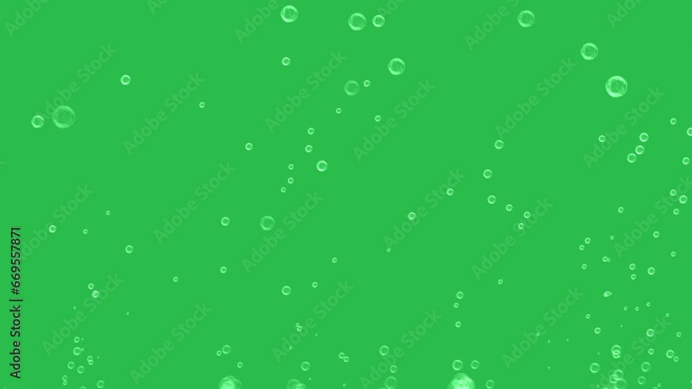 Raising soap bubbles on green screen motion graphic effects. Raising soap bubbles on green screen motion graphic effects.