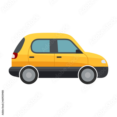 Set of car isolated on the background. Ready to apply to your design. Vector illustration. © ekkarat