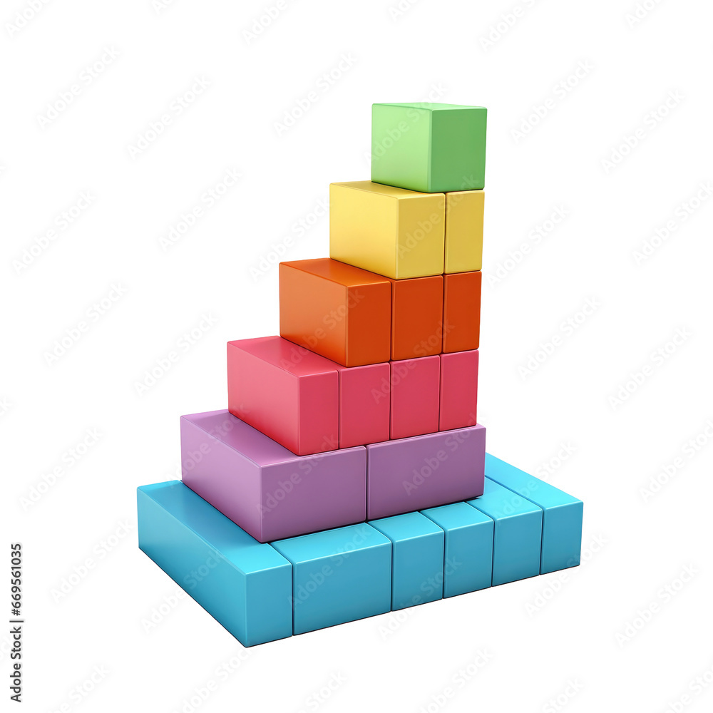 3d statistics, isolated white background, 3d image on white background 3d statistics, isolated white background, 3d image on white background
