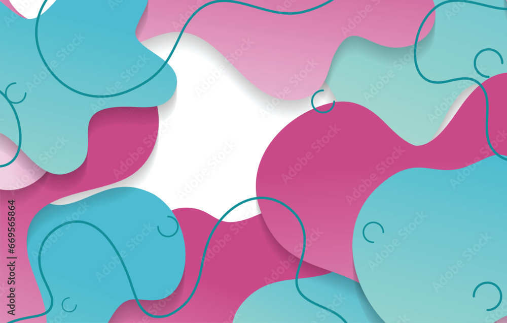 abstract gradient dynamic fluid shapes background design template abstract gradient dynamic fluid shapes background design template