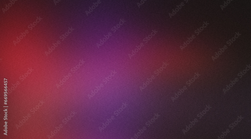 red purple black , template empty space color gradient rough abstract background shine bright light and glow , grainy noise grungy texture - obrazy, fototapety, plakaty 
