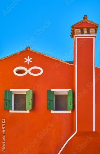 Caorle amd the typical colorful architectures