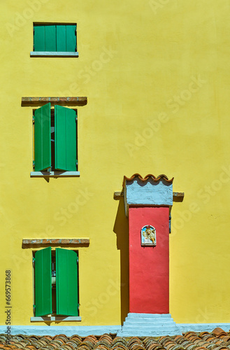 Caorle amd the typical colorful architectures