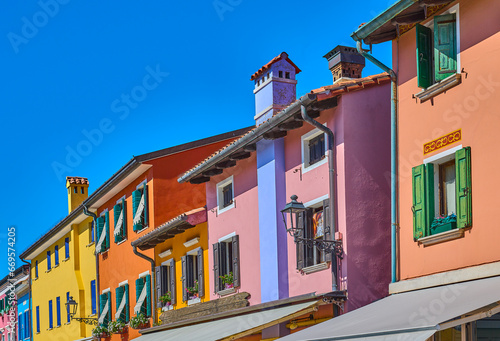 Caorle amd the typical colorful architectures