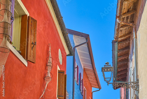 Caorle amd the typical colorful architectures