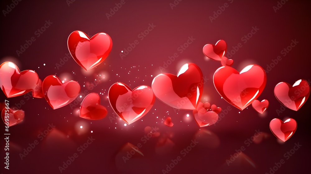 Love Red Background valentines day valentine hearts background