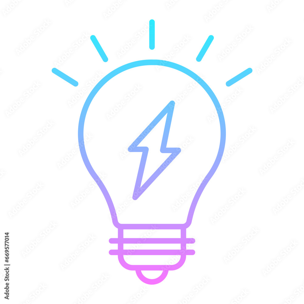 Fototapeta premium Innovation Gradient Icon