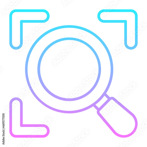 Research Gradient Icon