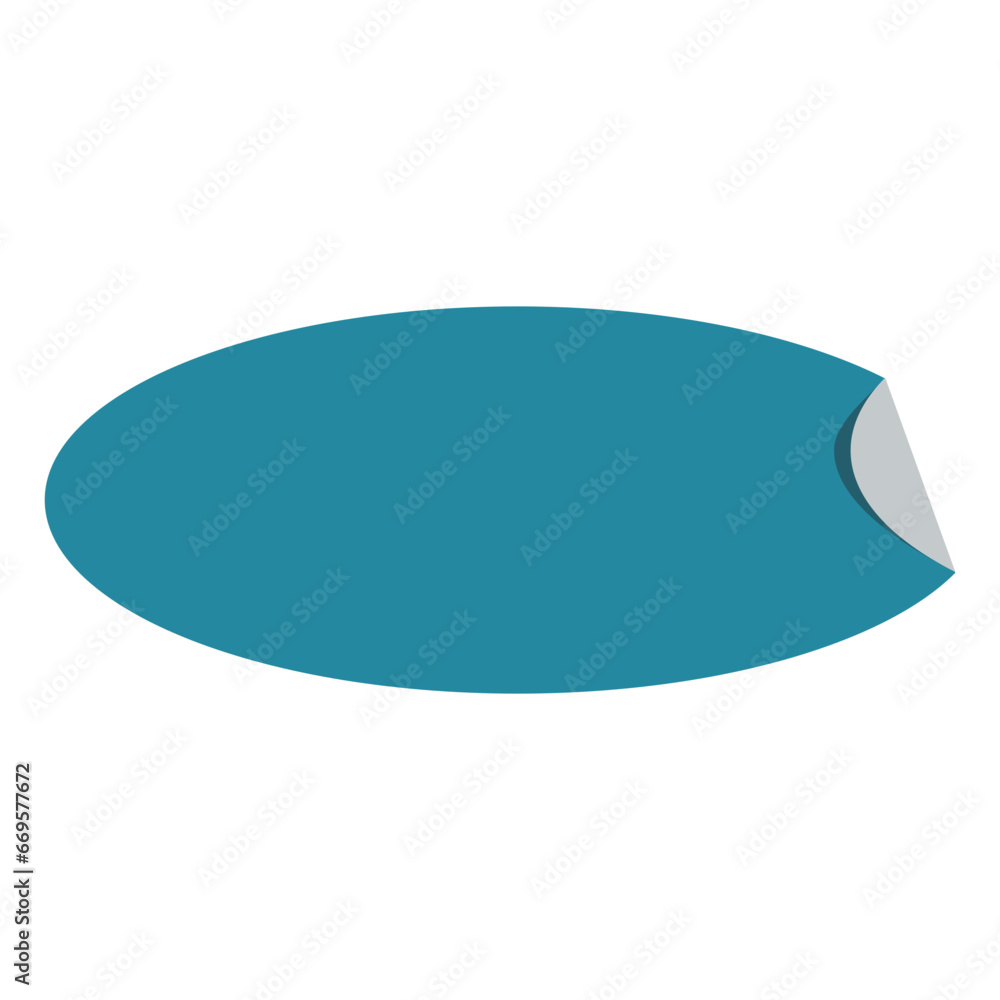 Blank Sticker Label For Sale Promotion. Flat Design. Vector Illustration Set. Blank Sticker Label For Sale Promotion. Flat Design. Vector Illustration Set.