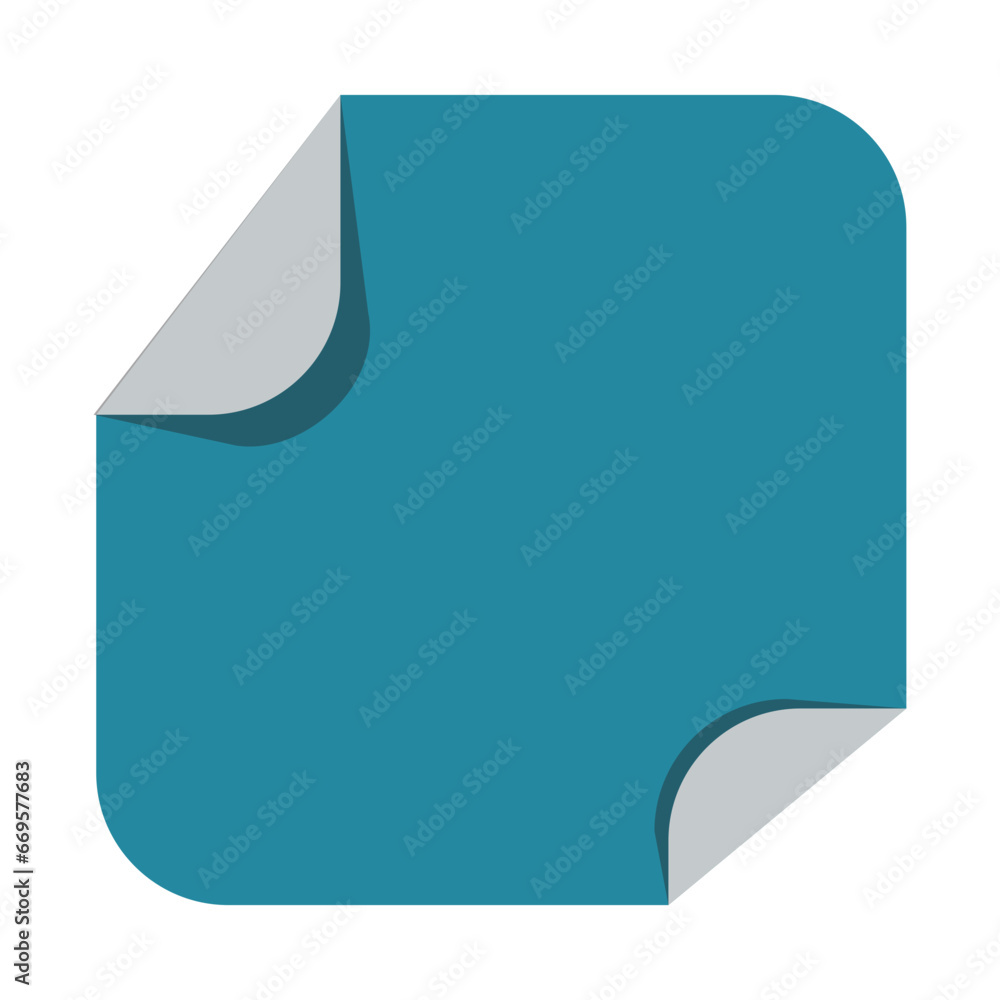 Blank Sticker Label For Sale Promotion. Flat Design. Vector Illustration Set. Blank Sticker Label For Sale Promotion. Flat Design. Vector Illustration Set.