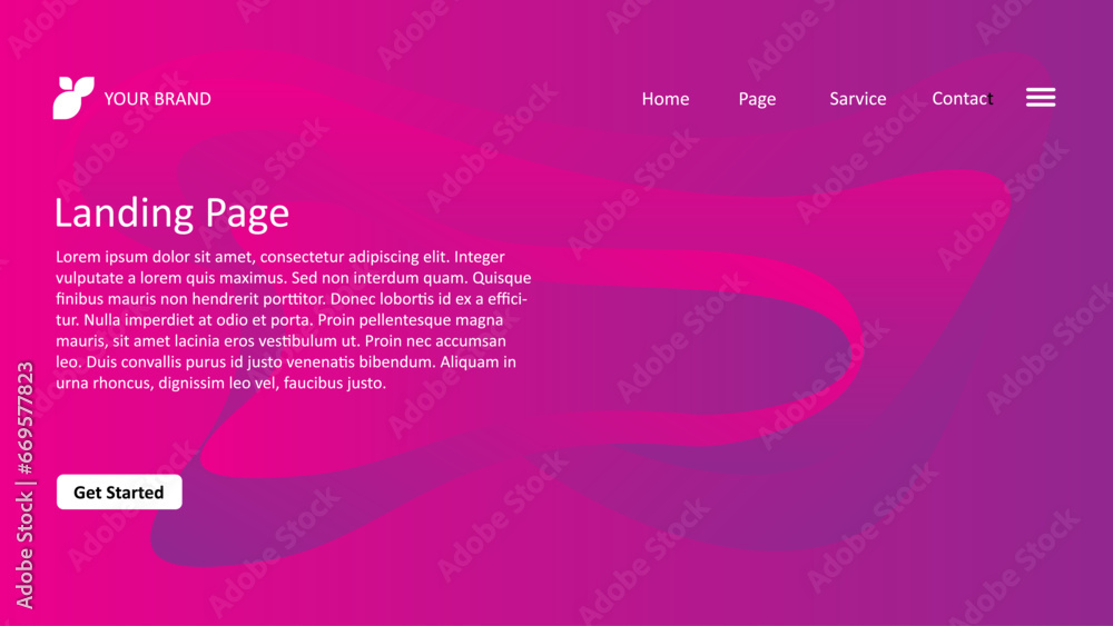 background landing page for wabsite gradient purple and pink good for your business website look like modern interesting