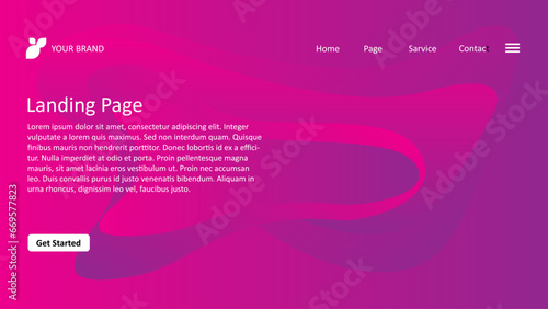 background landing page for wabsite gradient purple and pink good for your business website look like modern interesting