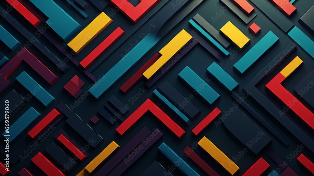 A colorful abstract geometric wallpaper with many different colors A colorful abstract geometric wallpaper with many different colors