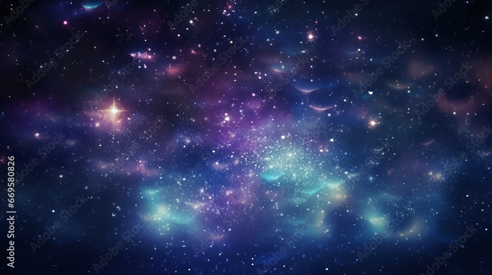 Fototapeta premium A space filled with lots of stars and dust