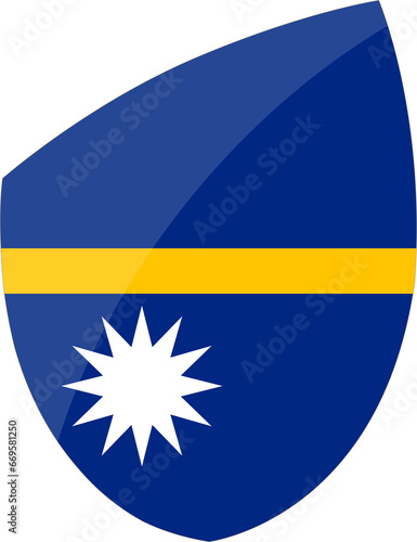 Nauru flag in rugby icon style Free Download Nauru flag in rugby icon style - GFXLoad