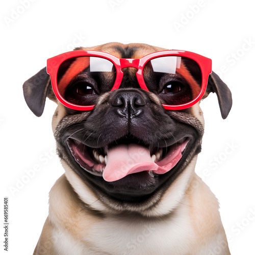 dog wearing glasses © Stock Photo For You