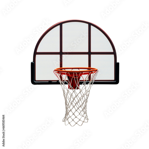 Basket Ball net Isolated on Transparent Background PNG