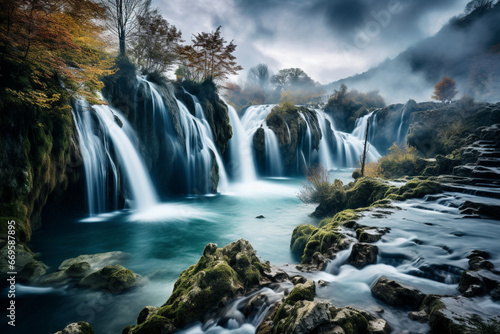 waterfall in the forest