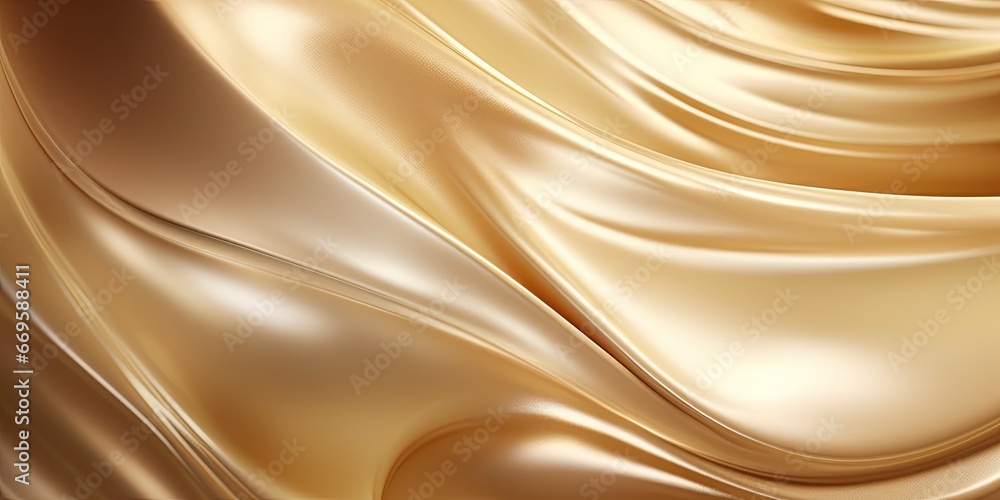 Golden silk with a beautiful luminous textured background... Golden silk with a beautiful luminous textured background...