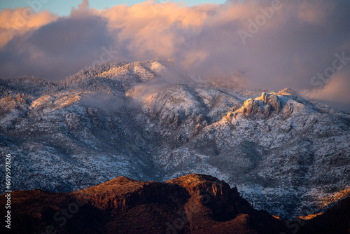 Mt. Lemmon in Tucson Arizona in the winter