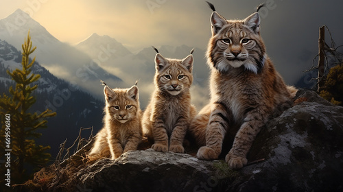 família de Lynxes