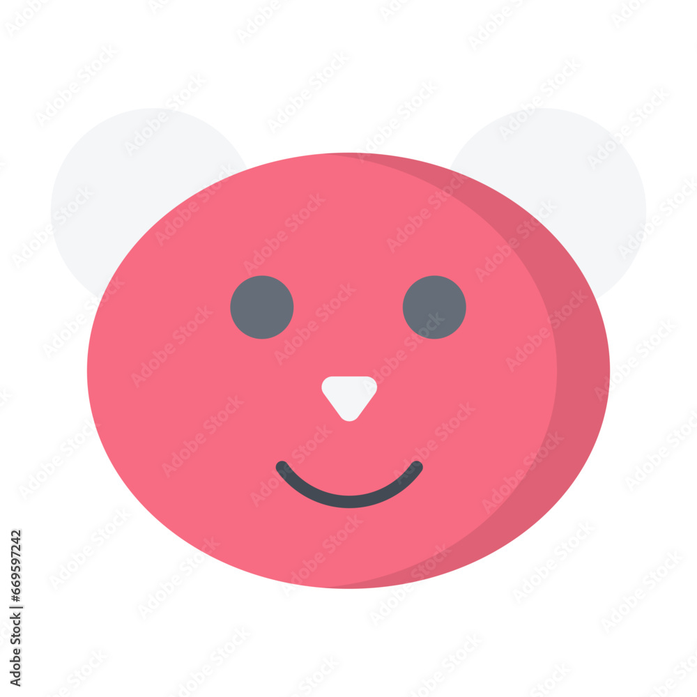 Fototapeta premium Pet Toy Flat Icon