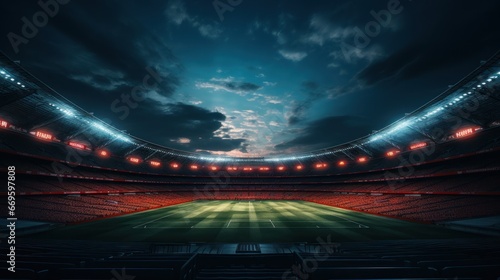 Stadium Poses Tell a Story © sirisakboakaew