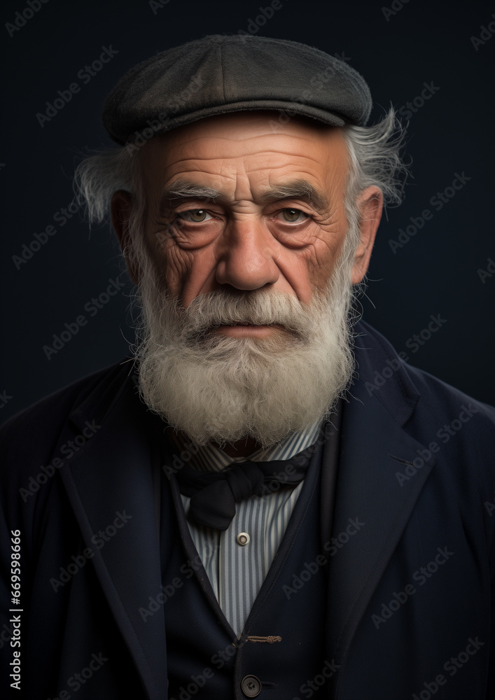 A Portrait of an Elderly Victorian Man A Portrait of an Elderly Victorian Man