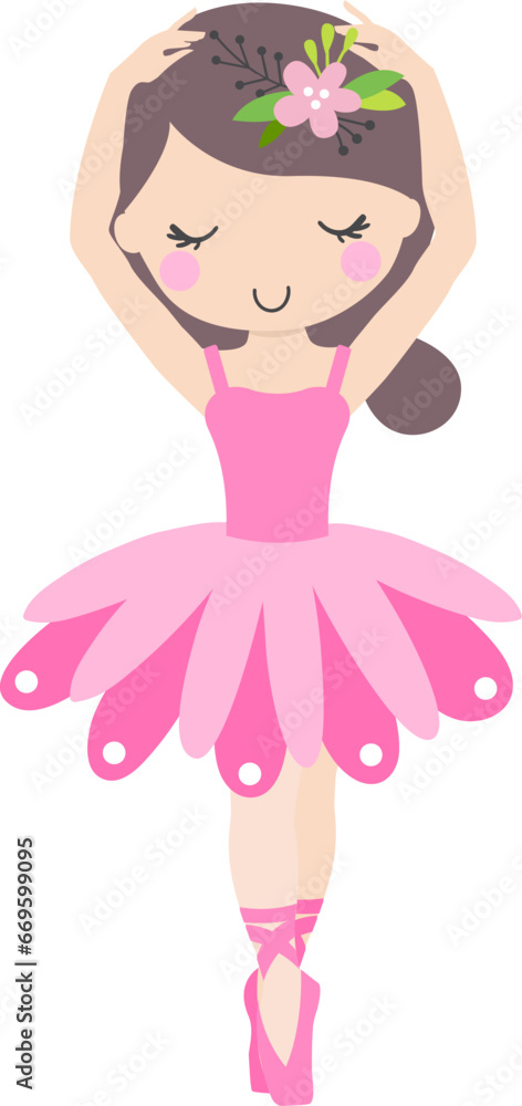 Pink Ballerina, Ballet, Dance