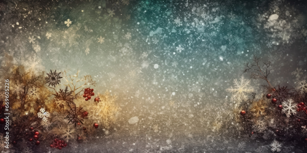 Greeting card for the Christmas and New Year holidays. Generative AI. Greeting card for the Christmas and New Year holidays. Generative AI.