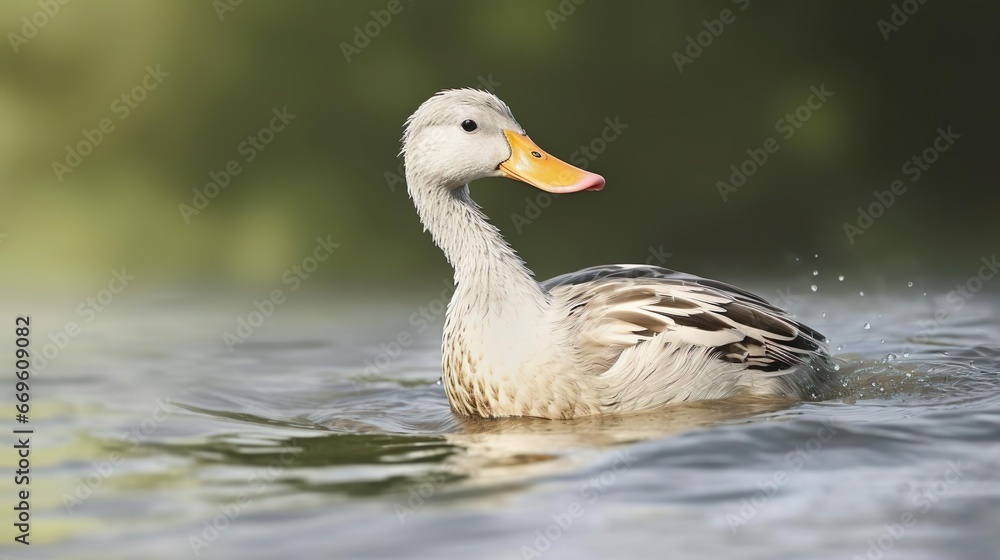 The duck Anas platyrhynchos domesticus The duck Anas platyrhynchos domesticus