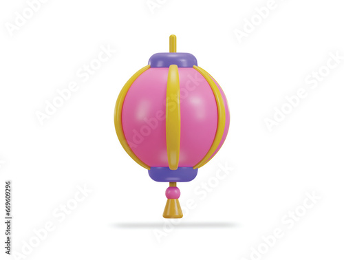 Japanese or Chinese Asian new year lamps icon