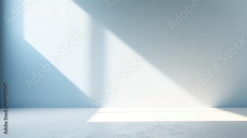 Minimal abstract light blue background for product