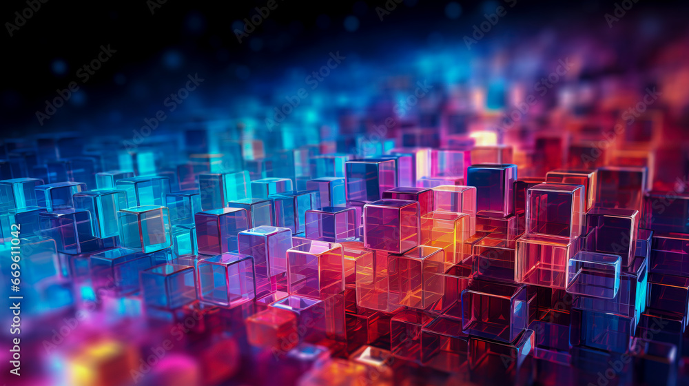 Radiant Holographic Texture: A Luminous Colorful Backdrop , created with Generative AI technology. Radiant Holographic Texture: A Luminous Colorful Backdrop , created with Generative AI technology.