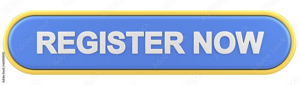 Register now button. 3D illustration. Register now button. 3D illustration.