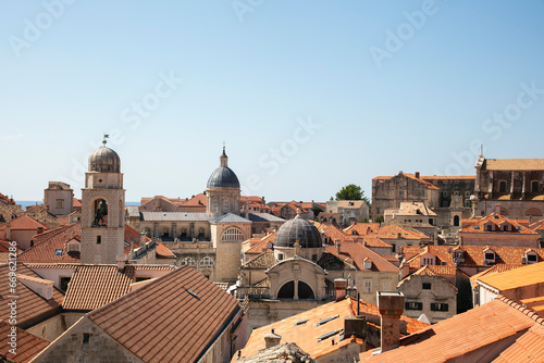 Cityscape of Dubrovnik Croatia photo