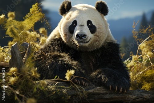 A Panda animal © Mahenz