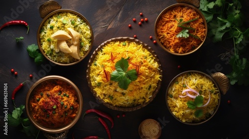 Biryani Rice Indian Cuisine
