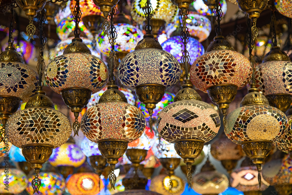 Traditional turkish lamps