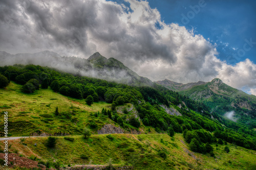 french pyrenees atlantiques  community of laruns and artrouste